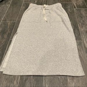 Aerie Light Gray Sweat Skirt